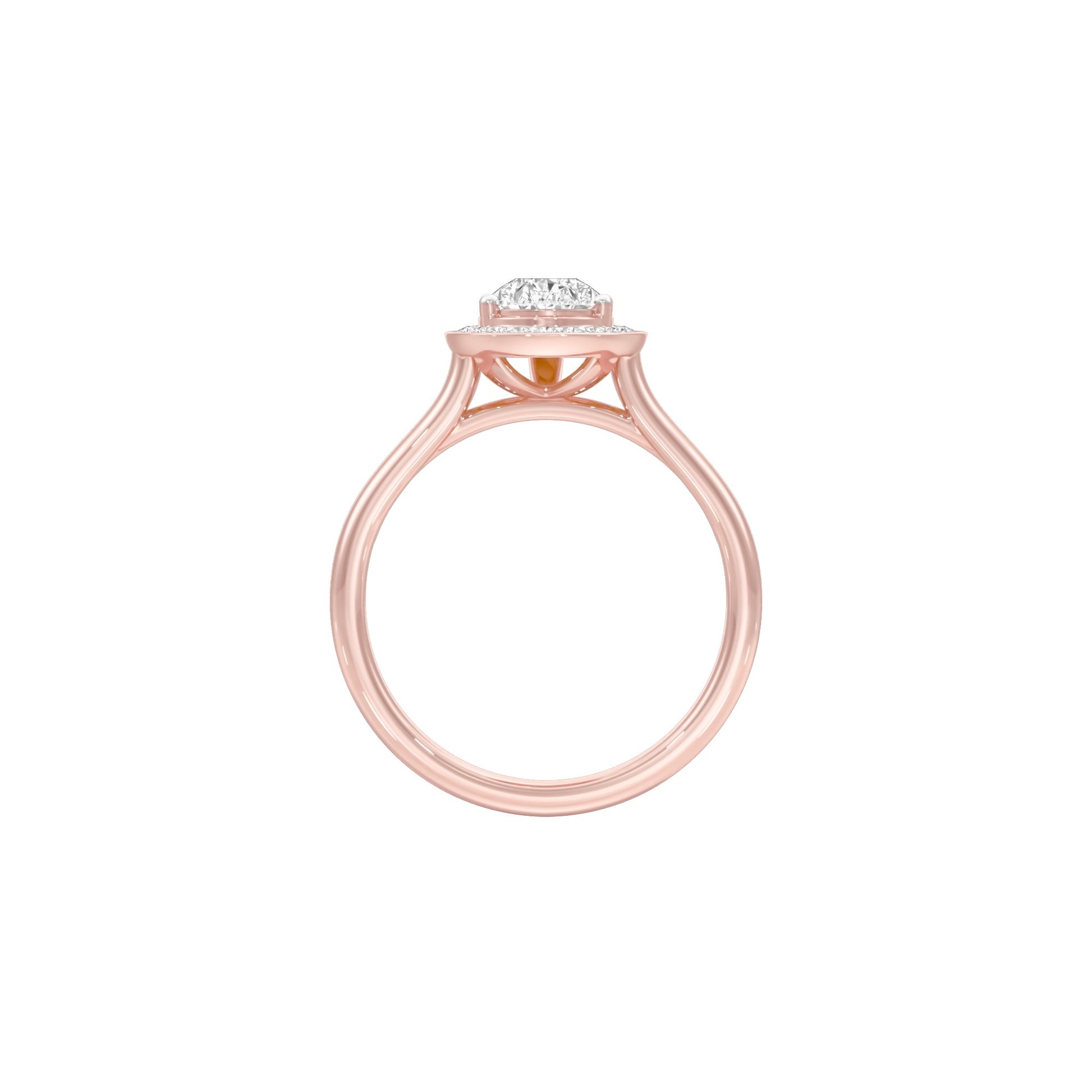 Purely Ours Diamond Engagement Ring 18 KT / Rose Gold / 22
