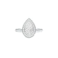 Purely Ours Diamond Engagement Ring 18 KT / White Gold / 22