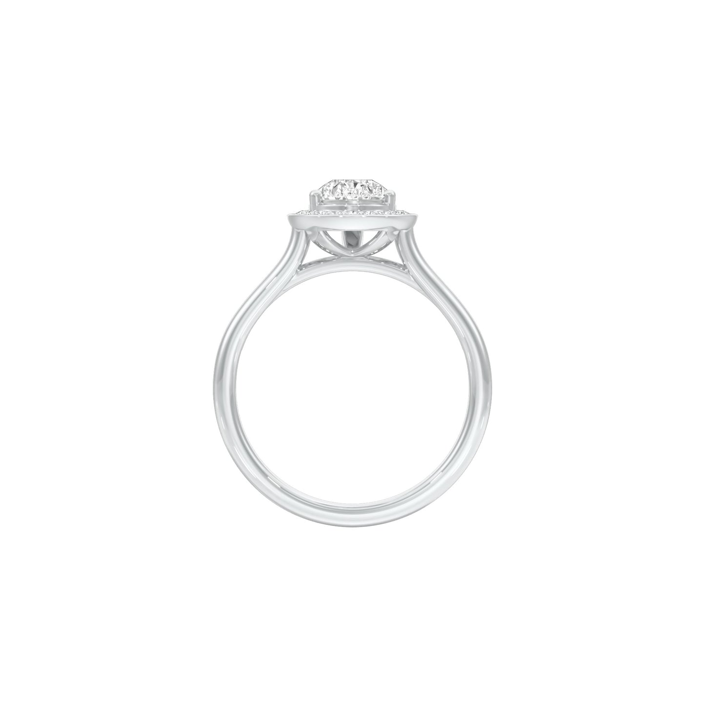 Purely Ours Diamond Engagement Ring 18 KT / White Gold / 22