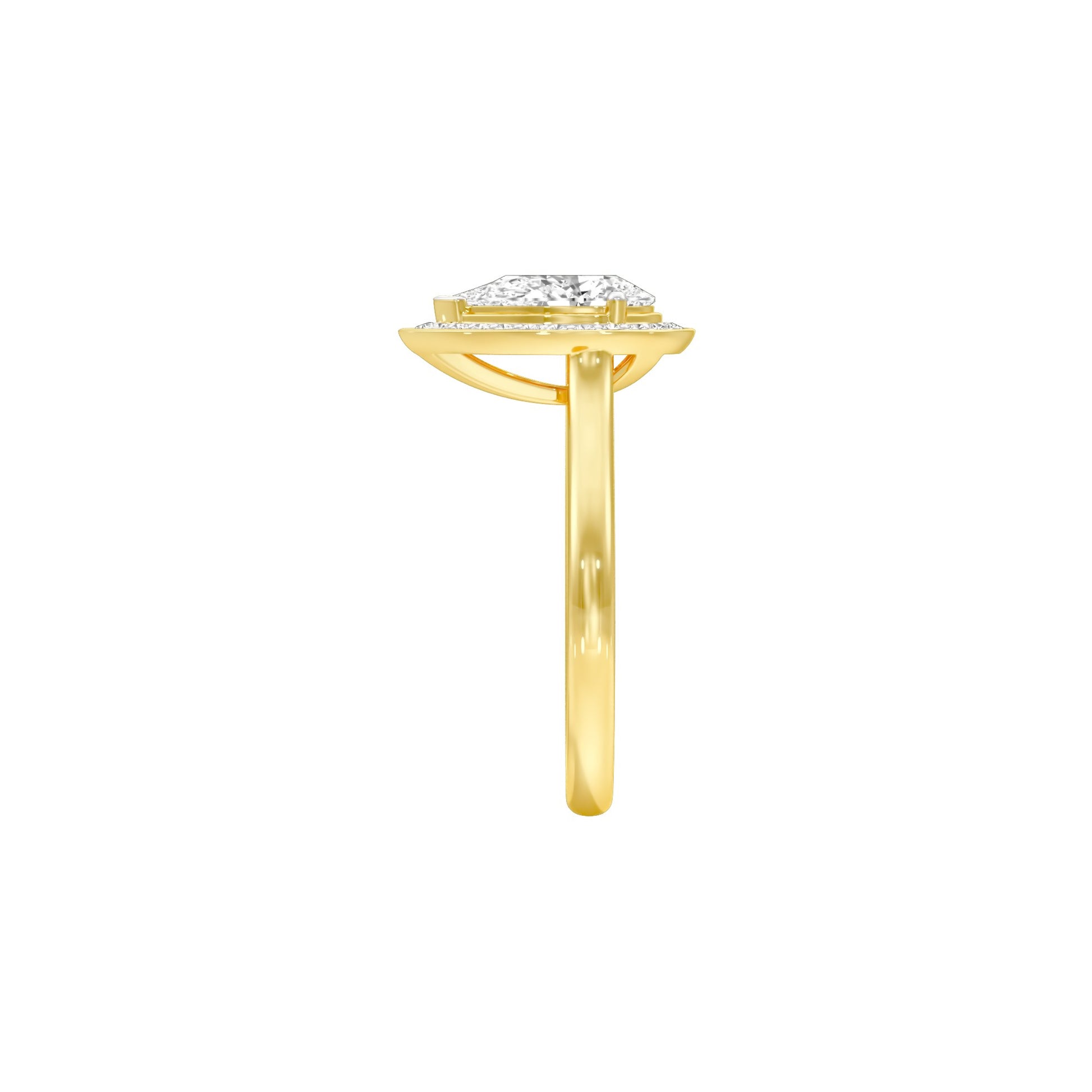 Purely Ours Diamond Engagement Ring 18 KT / Yellow Gold / 22