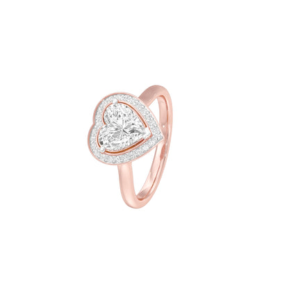 Unwritten Vows Diamond Engagement Ring 18 KT / Rose Gold / 22