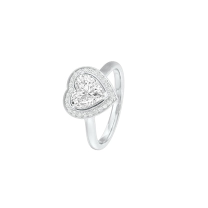 Unwritten Vows Diamond Engagement Ring 18 KT / White Gold / 22