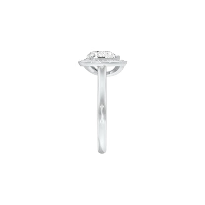 Unwritten Vows Diamond Engagement Ring 18 KT / White Gold / 22