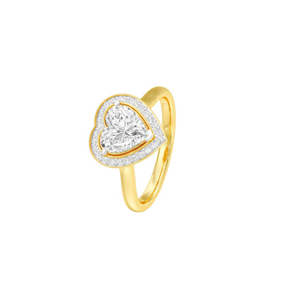 Unwritten Vows Diamond Engagement Ring 18 KT / Yellow Gold / 22