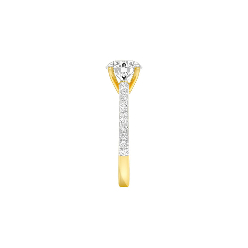 My Forever Now Diamond Engagement Ring 18 KT / Yellow Gold / 22