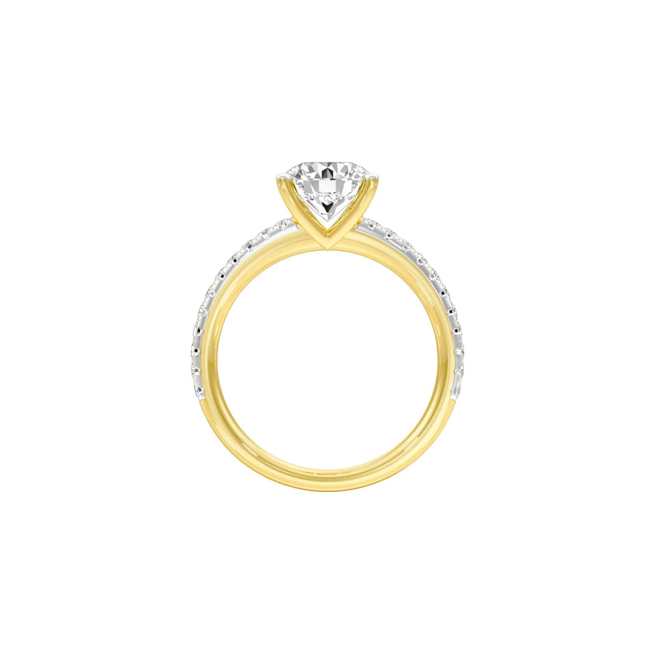 My Forever Now Diamond Engagement Ring 18 KT / Yellow Gold / 22