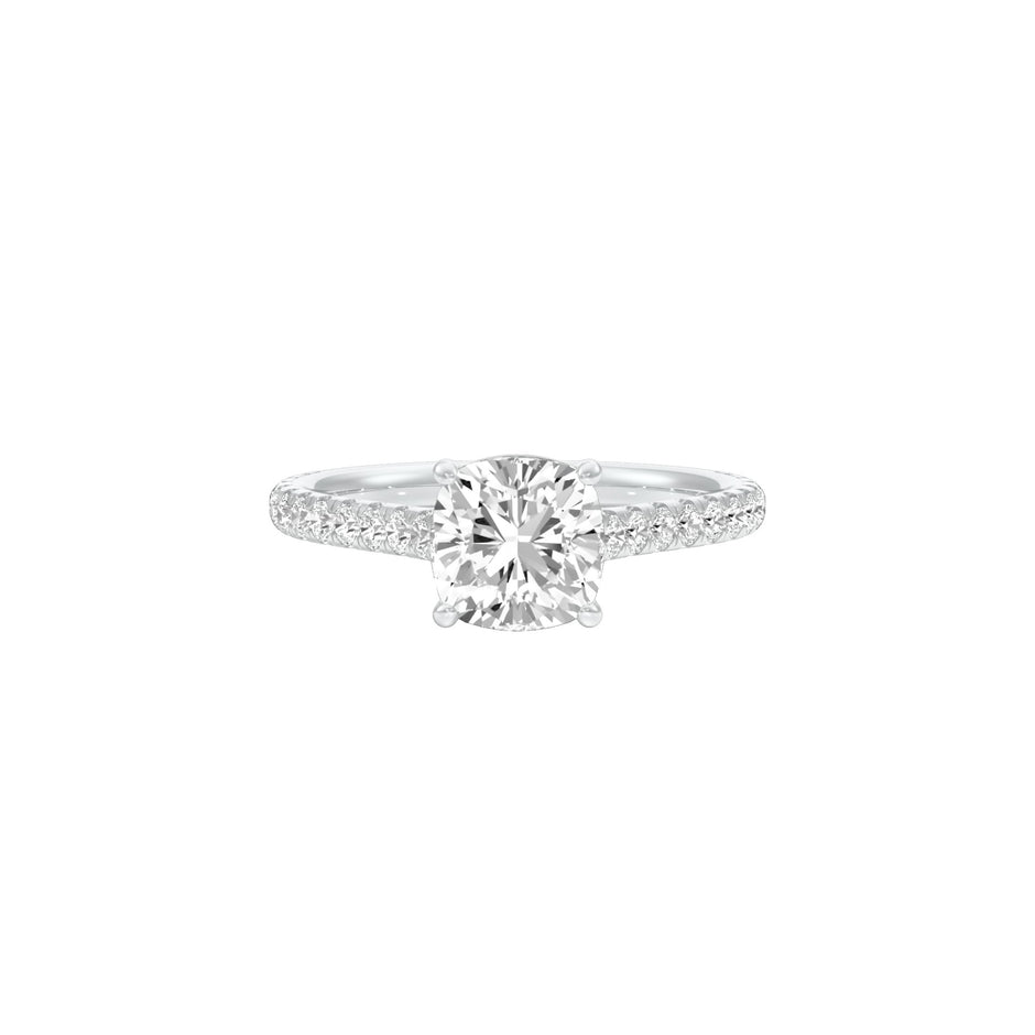 From Now On Diamond Engagement Ring 18 KT / White Gold / 22