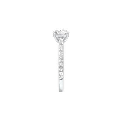 From Now On Diamond Engagement Ring 18 KT / White Gold / 22