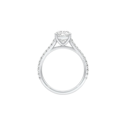 From Now On Diamond Engagement Ring 18 KT / White Gold / 22