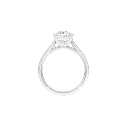 Heart's Desire Diamond Engagement Ring 18 KT / White Gold / 22