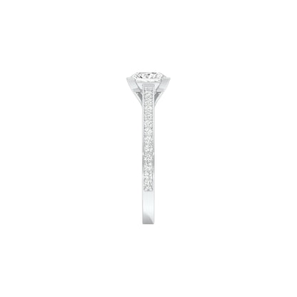Wow Always Diamond Engagement Ring 18 KT / White Gold / 22