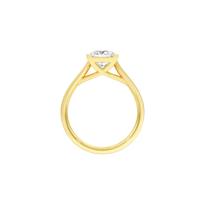 Wow Always Diamond Engagement Ring 18 KT / Yellow Gold / 22