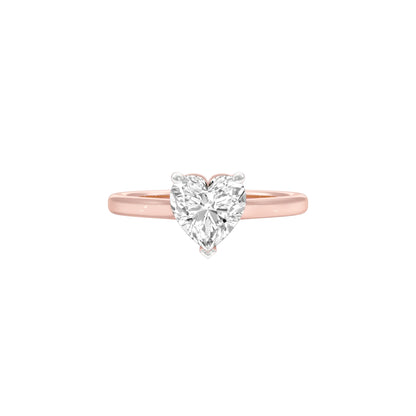 Love at First Sight Diamond Engagement Ring 18 KT / Rose Gold / 22