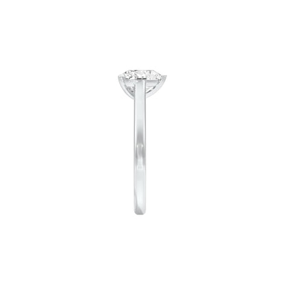 Love at First Sight Diamond Engagement Ring 18 KT / White Gold / 22