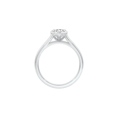 Love at First Sight Diamond Engagement Ring 18 KT / White Gold / 22