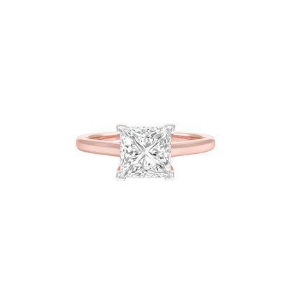 Imperial Diamond Engagement Ring 18 KT / Rose Gold / 22