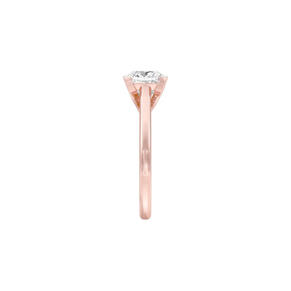 Imperial Diamond Engagement Ring 18 KT / Rose Gold / 22