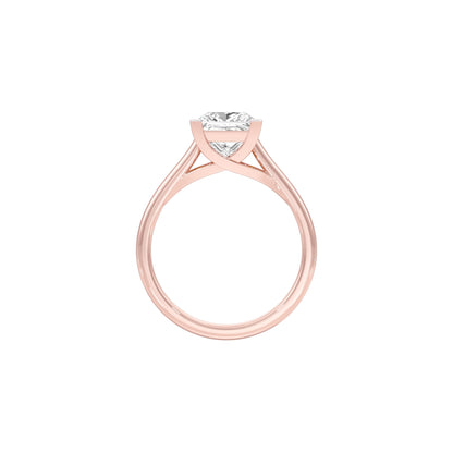 Imperial Diamond Engagement Ring 18 KT / Rose Gold / 22