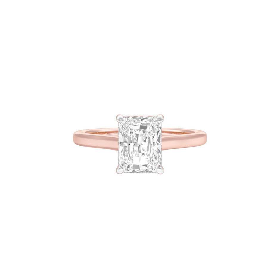 Forever Speechless Diamond Engagement Ring 18 KT / Rose Gold / 22