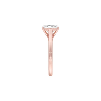Forever Speechless Diamond Engagement Ring 18 KT / Rose Gold / 22