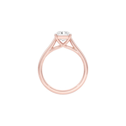 Forever Speechless Diamond Engagement Ring 18 KT / Rose Gold / 22