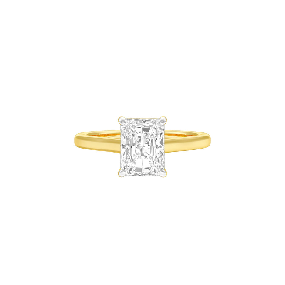 Forever Speechless Diamond Engagement Ring 18 KT / Yellow Gold / 22