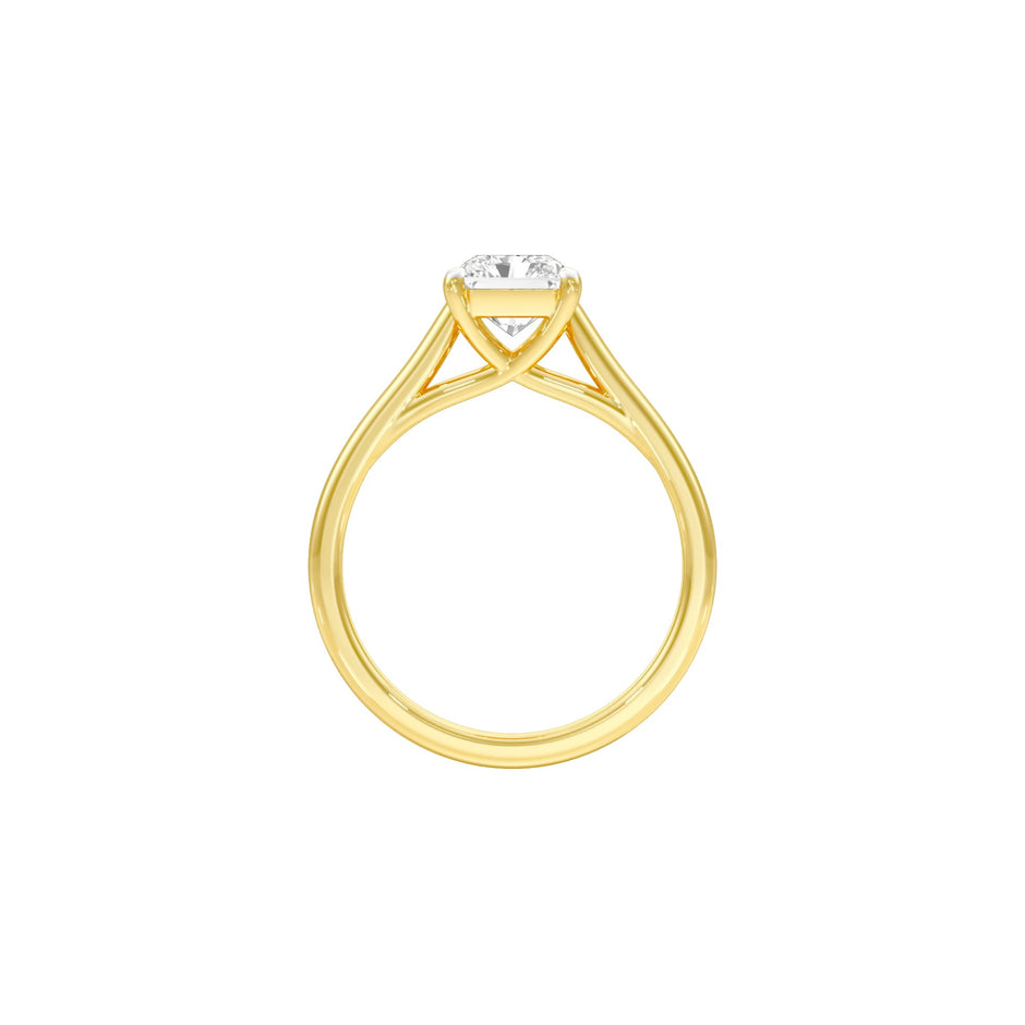 Forever Speechless Diamond Engagement Ring 18 KT / Yellow Gold / 22