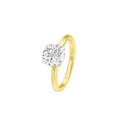 To All We Are Diamond Engagement Ring 18 KT / Yellow Gold / 22