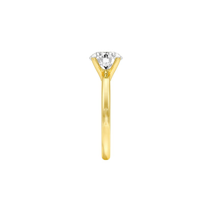 To All We Are Diamond Engagement Ring 18 KT / Yellow Gold / 22
