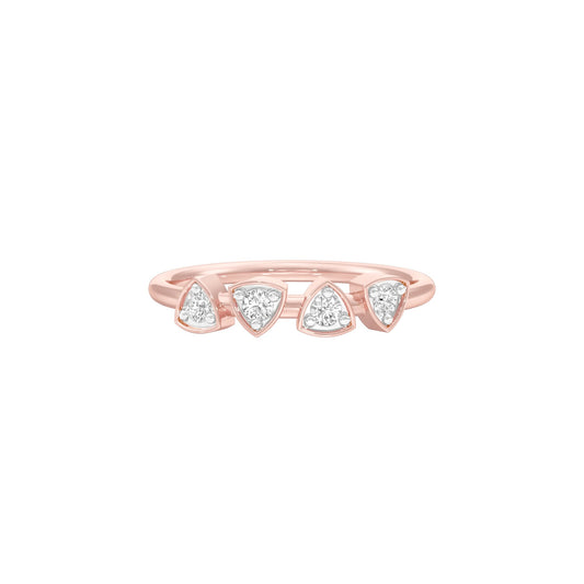 Morning Glow Diamond Ring 18 KT / Rose Gold / 22