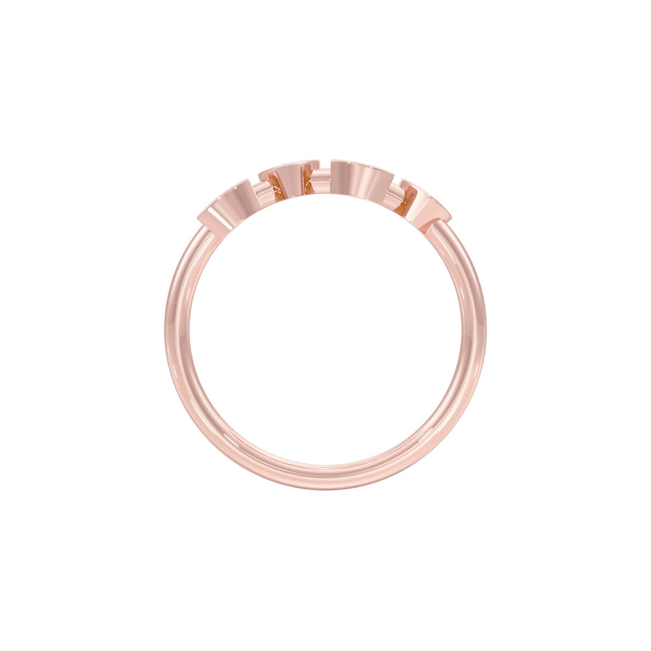 Morning Glow Diamond Ring 18 KT / Rose Gold / 22