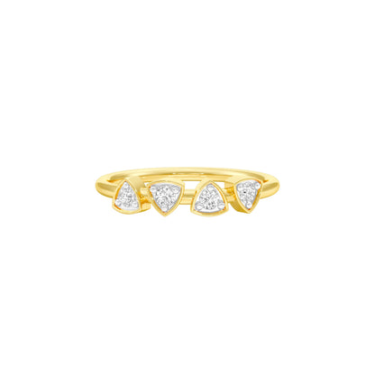 Morning Glow Diamond Ring 18 KT / Yellow Gold / 22