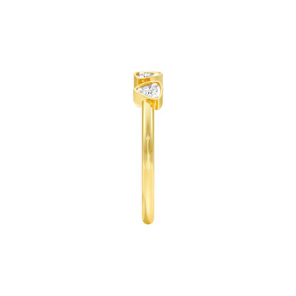 Morning Glow Diamond Ring 18 KT / Yellow Gold / 22