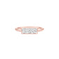 Powerful Spark Diamond Ring 18 KT / Rose Gold / 22