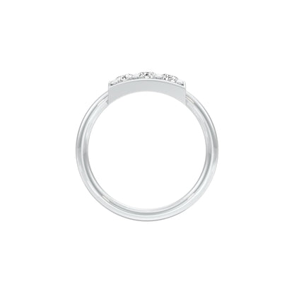 Powerful Spark Diamond Ring 18 KT / White Gold / 22