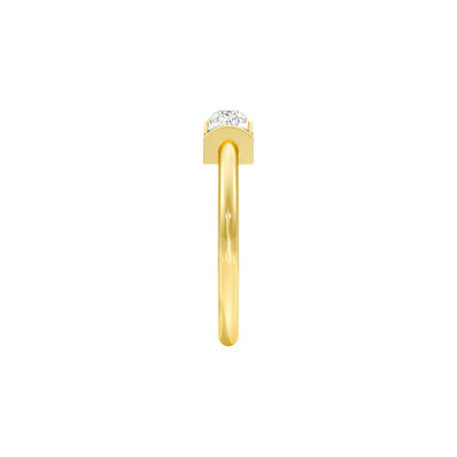 Powerful Spark Diamond Ring 18 KT / Yellow Gold / 22