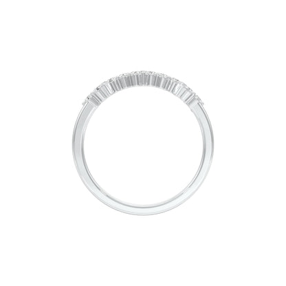 Coffee Break Glow Diamond Ring 18 KT / White Gold / 22