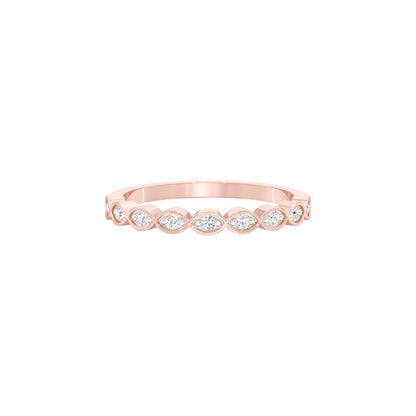 Desk Sparkle Diamond Ring 18 KT / Rose Gold / 22