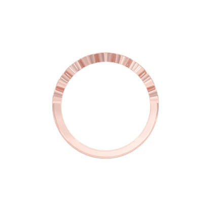 Desk Sparkle Diamond Ring 18 KT / Rose Gold / 22