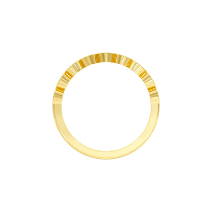 Desk Sparkle Diamond Ring 18 KT / Yellow Gold / 22