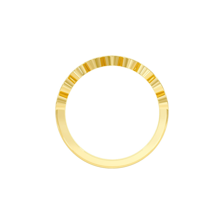 Desk Sparkle Diamond Ring 18 KT / Yellow Gold / 22