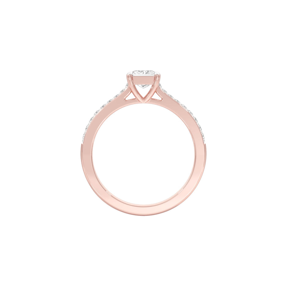 Workday Glow Diamond Ring 18 KT / Rose Gold / 22