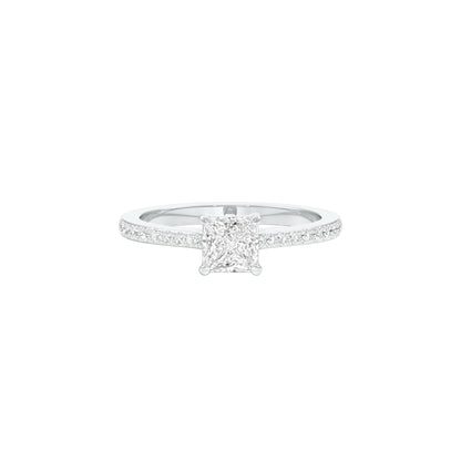 Workday Glow Diamond Ring 18 KT / White Gold / 22