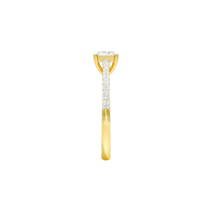 Workday Glow Diamond Ring 18 KT / Yellow Gold / 22