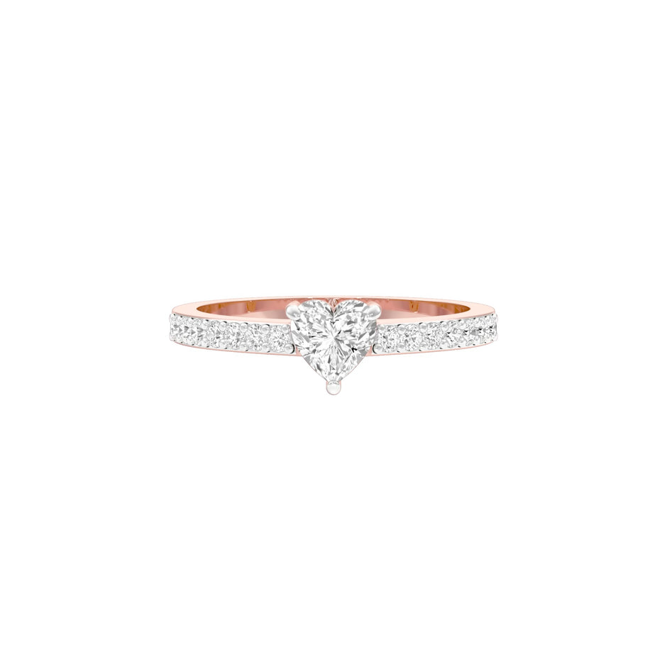 Midday Spark Diamond Ring 18 KT / Rose Gold / 22