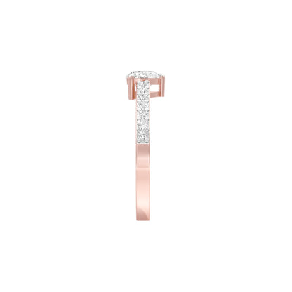 Midday Spark Diamond Ring 18 KT / Rose Gold / 22