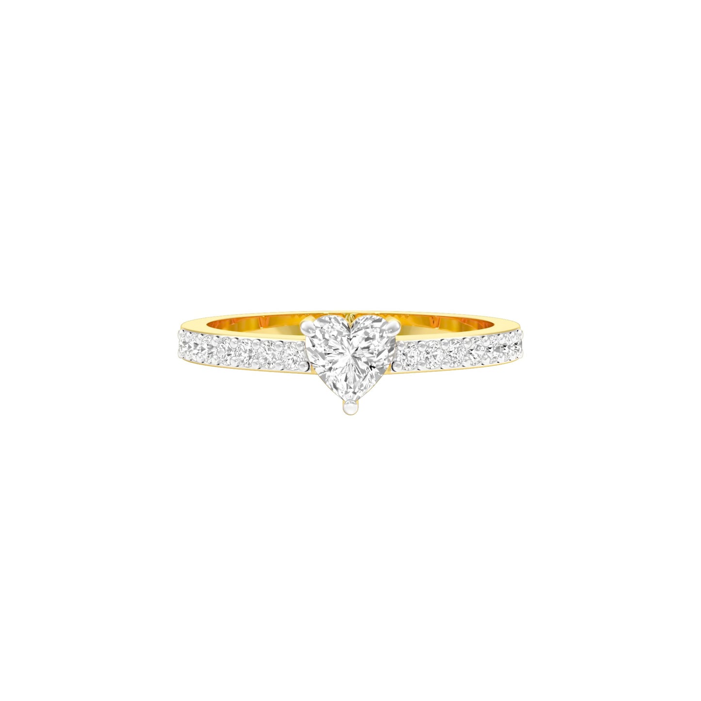 Midday Spark Diamond Ring 18 KT / Yellow Gold / 22