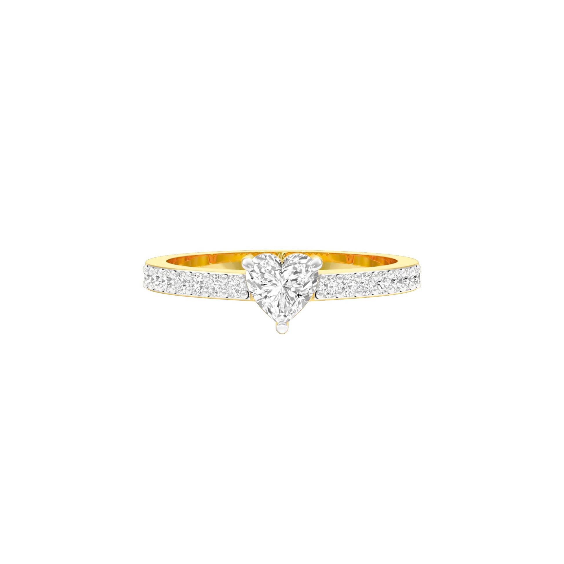 Midday Spark Diamond Ring 18 KT / Yellow Gold / 22
