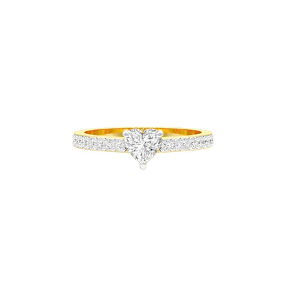 Midday Spark Diamond Ring 18 KT / Yellow Gold / 22