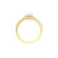 Midday Spark Diamond Ring 18 KT / Yellow Gold / 22